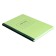 Book of accounting, 128 sheets, cardboard cover 7B, offset block, cell, green color (imitation)