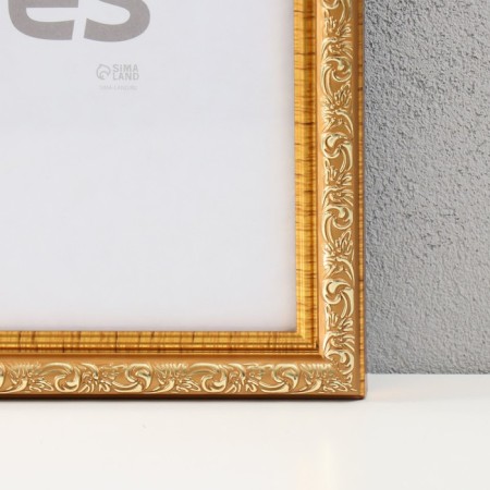Photo frame Plastic "Vintage" 40x60 cm, gold-1