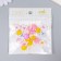 Set of buttons of decorative plastic "Bright fish" set 20 pcs 1.5x1.8 cm mix