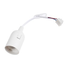 Suspension cartridge, e27, with a terminal block, white