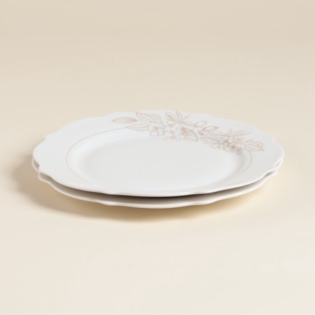 Set of plates SL Home "Amande", 2pcs, D = 21 cm, 21x21x1.5 cm.-3