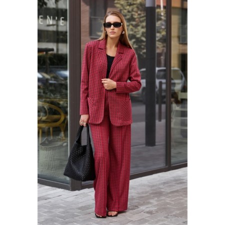 Female set: trousers, jacket, size 42