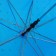 Umbrella female cane "Bright butterflies", 8 knitting needles, d = 90 cm, blue color