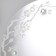 Sakura mirror, with sandblasting graphics and fusing, wall, d = 60 cm