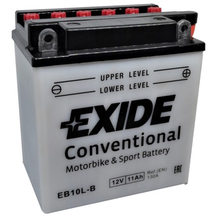 Battery EXIDE 11 Ah EB10L-B (12N10-3B), reverse polarity