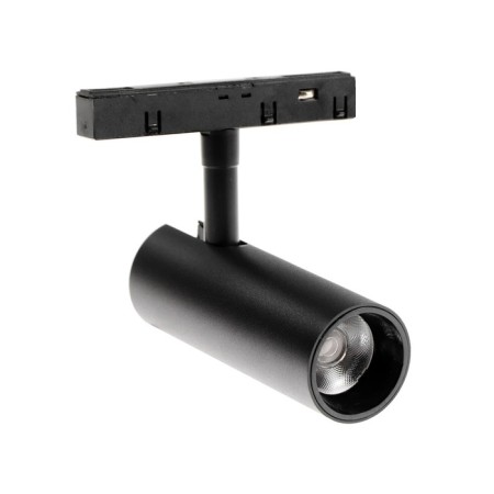 TRUK Magnetic lamp, 10W, 800LM, 24 degrees, 48V, 3000K, T-white, IP20, black