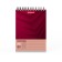 Notebook on spirals A6, 80 sheets, cage, on the crest, Erich Krause "Duotone Next", cardboard cover, offset unit, whiteness 100%, mix