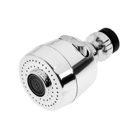 Zein aerator, flow adjustment, 2 modes, plastic, chrome