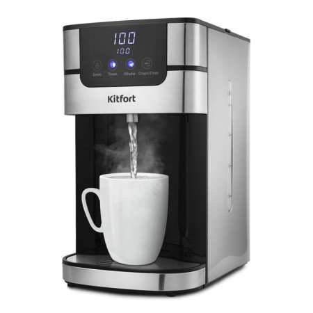 Thermopot KitFort KT-2501, 2618 W, 4 l, 5 modes, silver-black-3