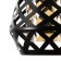Bayerlux lamp "Kovalts" E27 40W black 20x20x35-120cm