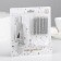 Set of candles number "4" + classic, silver, 10 cm