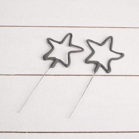 Bengal lights, 2 pieces, curly, "stars"-1