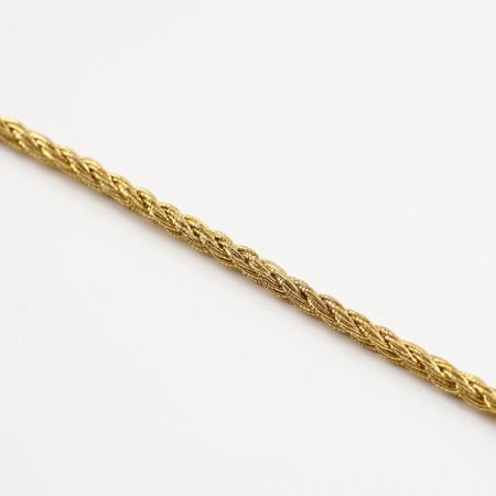 Thread for weaving, d = 3 mm, 15 ± 1 m, gold color-3