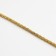 Thread for weaving, d = 3 mm, 15 ± 1 m, gold color
