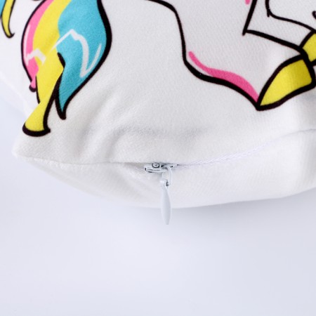 Decorative pillow "Unicorn and girl"-3