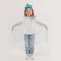 Carnival set "Dreamy Princess" The length of the cloak is 80 cm, crown, blue