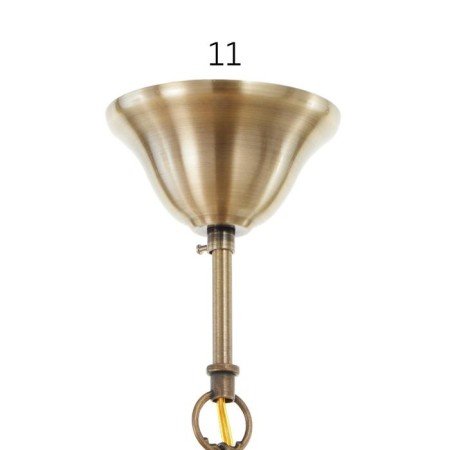 Chandelier 73161/3 E14 40W bronze 56x56x46 cm Bayerlux-5