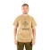 T-shirt Orion Logo, cotton, beige, rr s s