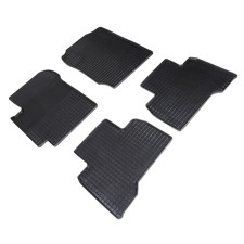 Rubber rugs ’grid’ for Suzuki Grand Vitara III 5 doors, 2005-
