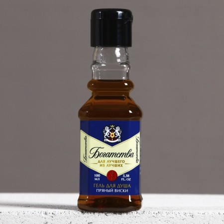 Soul gel “Wealth!”, 100 ml, spicy whiskey aroma, Hard line