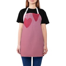 Apron of a kitchen with a photo print 