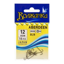 Крючки "Волжанка" Aberdeen №12, 10 шт