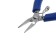 Long -folded towers for electronics, mini tundra, stainless steel. Steel, anti -slip handles, 90 mm