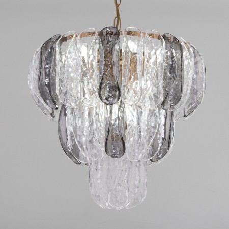 Suspended Bogate’s Callas 365/12, E14, 12x60W, 520x520 mm, brass color-2