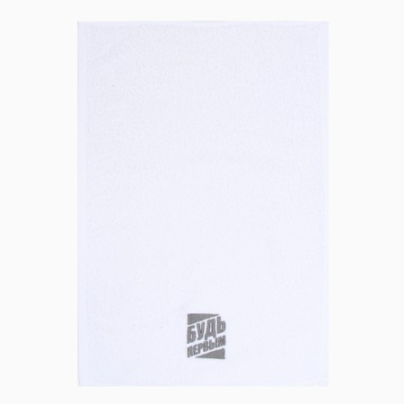 Terry towel "Be the first" 35x50 cm, 100% cotton, 350 g/m2-1