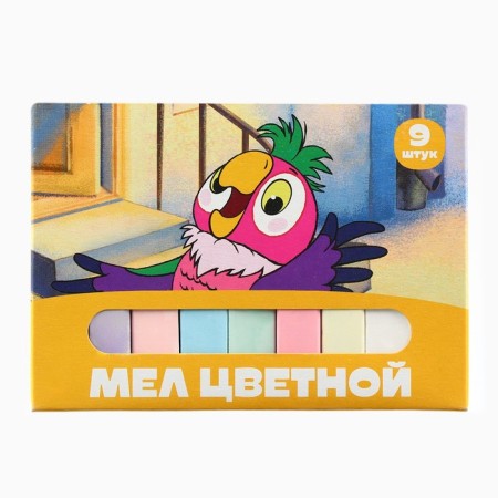 Fulfilling schools of 9pcs "Parrot Kesha", rectangular-5