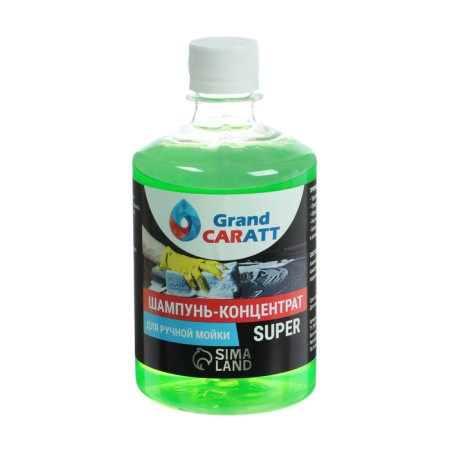 Supercontuscentate shampoo Poly Grand Caratt "Super" apple, manual, 500 ml, contact-15