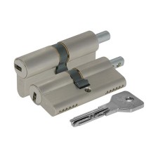 Цилиндровый механизм под вертушку CISA ASIX OE302-29.12, 90/40х10х40 мм, цвет никель