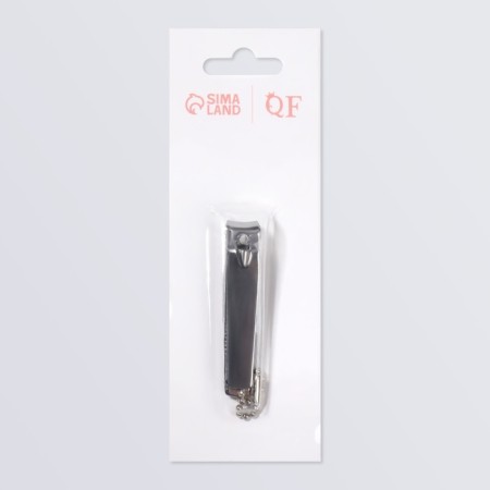 Kusachki-penniper manicure, with a file, 5.7 cm, with a chain, on a blister, silver color-6
