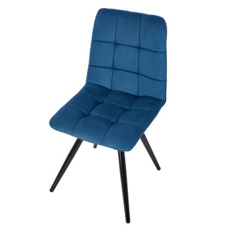Dining stool Polini Home Berlin SM, Blue-Cherine Color