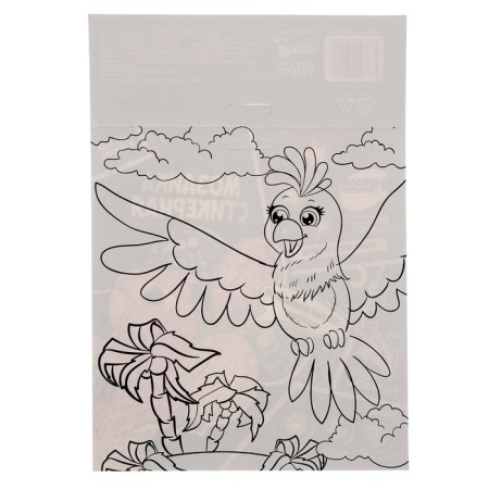 Set for creativity: a set for drawing and mosaic sticker "Funny animals"-6