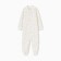 Details for children with closed legs, beige color/hearts, height 62 cm