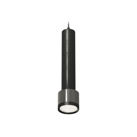 Suspended Ambrella Light, XP8115001, GX53 LED 12 W, Black Chrome Color, Black