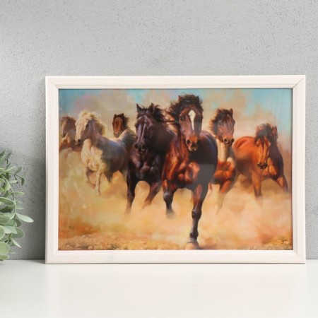 Photo frame 21x30 cm (7n92) White (plastic screen)-4