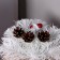 New Year's composition "Scandinavia premium" bumps+berries 20 cm