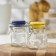 Glass jar for spices with Bugel Castle "Prima", 100 ml, 7.5 × 5 × 8 cm, color mix