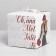 Gift folding box, packaging, Girl, 12 x 12 x 12 cm