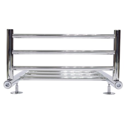 Water towel "Sanprise" Aurora P6, 400x700 mm, with a shelf, right, chrome-3