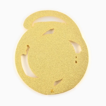 Medal for applying 187 "Stars" diam 5 cm. Color of evil. Without a tape-3