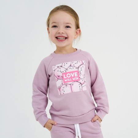 Jumper Children's Kaftan "Dream" R.30 (98-104), lilac