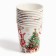 A one -time paper glass “Happy New Year”, a fairy tale, 250 ml