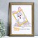 Photo frame plastic 21x30 cm 1225 olive