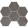 Floor mosaic Lofthouse dark gray, 283x246 mm