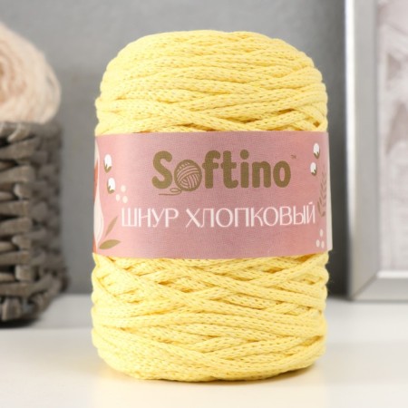 Knitting cord without core 70% cotton, 30% polyester width 3mm 100m/160 ± 10g (123)-3