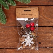 Set of New Year's decor 