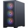 The ACCORD AM08 case is black without PSU ATX 2xusb3.0 1xusb3.1 Audio Bott PSU